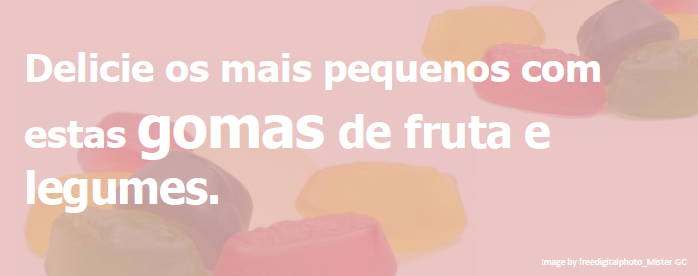 Adoce o seu dia com gomas saudáveis